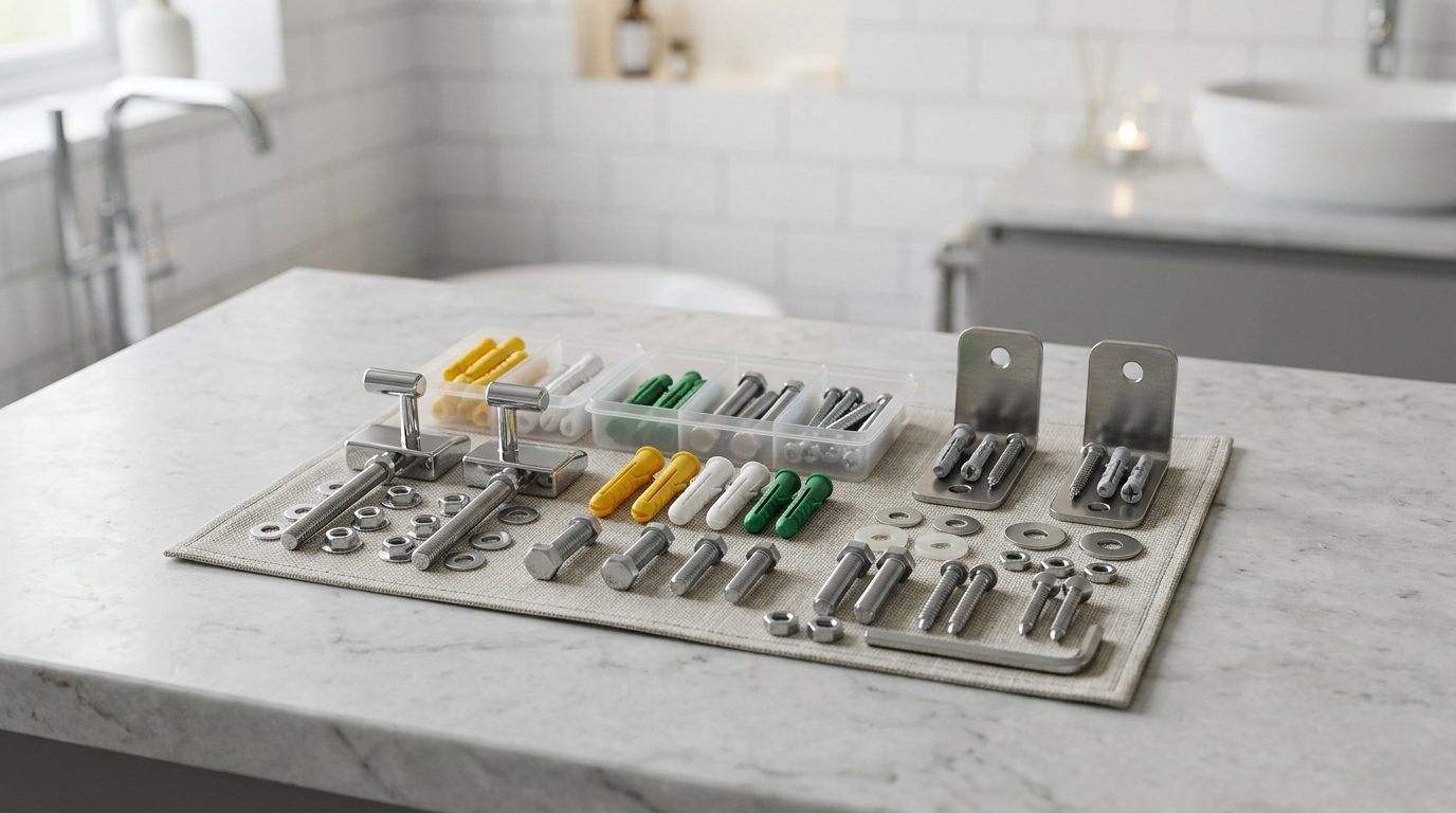 Kit fixation sanitaire universel